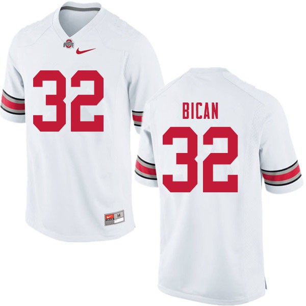 Ohio State Buckeyes #32 Luciano Bican Men College Jersey White OSU58235